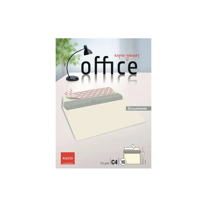 ELCO Enveloppe Office Documento C4 sans fenêtre, 10 pièces