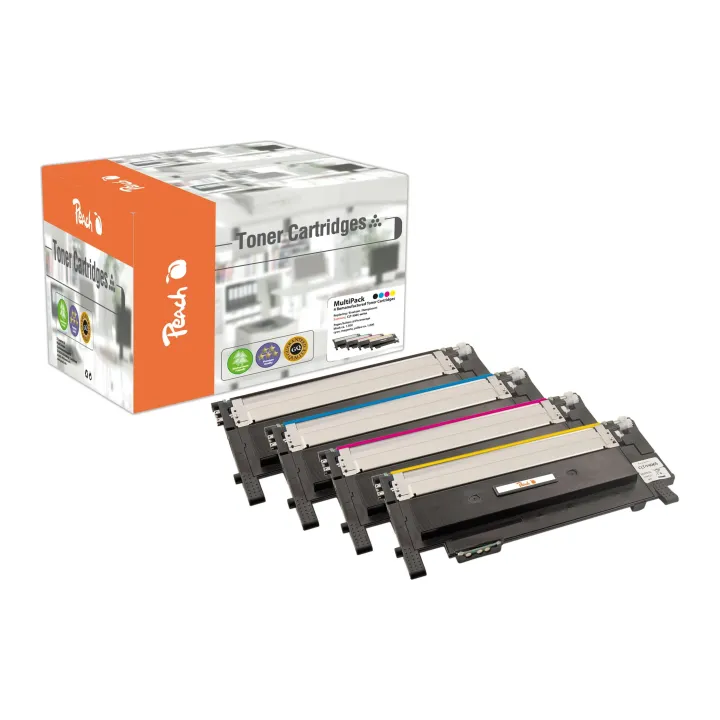 Peach Kits de toner Samsung CLT-406S BK, C, M, Y