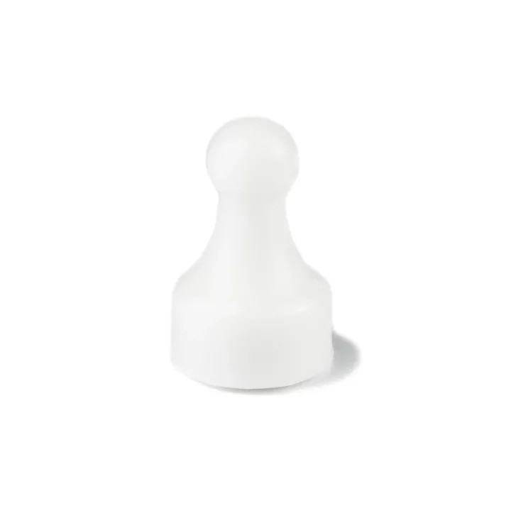 supermagnete Aimant Player Neodym 10 x 20 mm Blanc, 10 Pièce-s