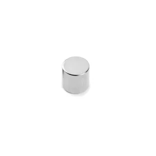 supermagnete Aimant 10 x 10 mm Argenté, 5 Pièce-s