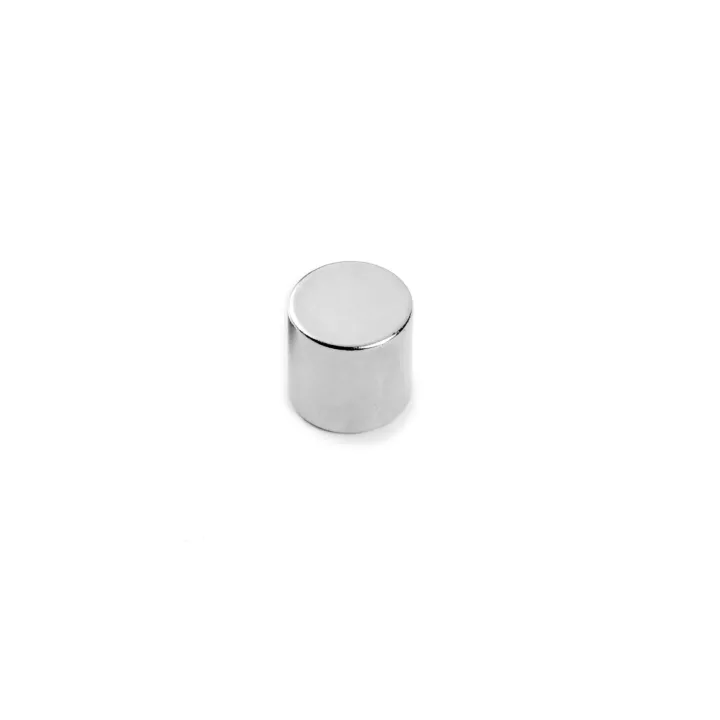 supermagnete Aimant 10 x 10 mm Argenté, 5 Pièce-s