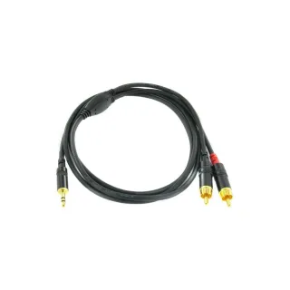 Cordial Câble audio CFY 1.5 WCC jack 3.5 mm - Cinch 1.5 m