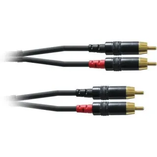 Cordial Câble audio CFU 3 CC Cinch - Cinch 3 m