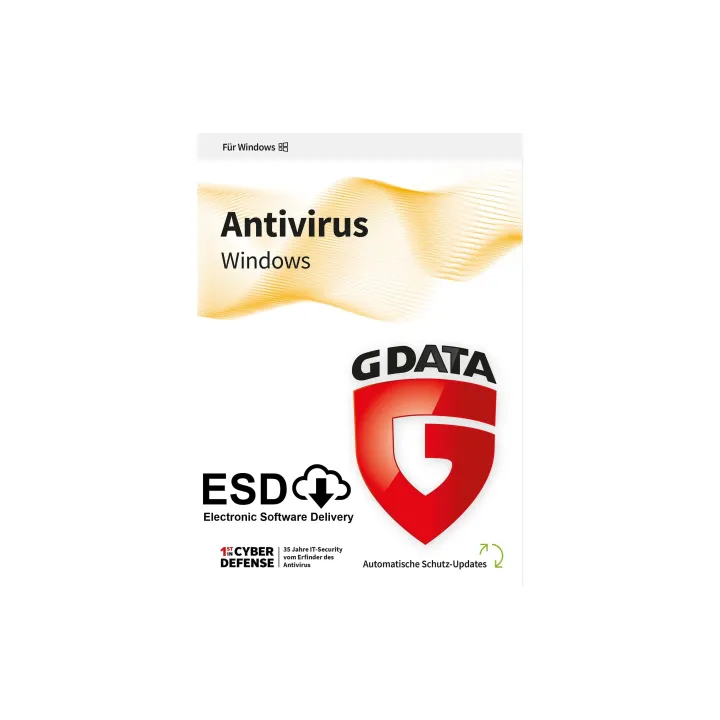 G DATA AntiVirus – Swiss Edition Version complète, 3 appareils, 3 ans