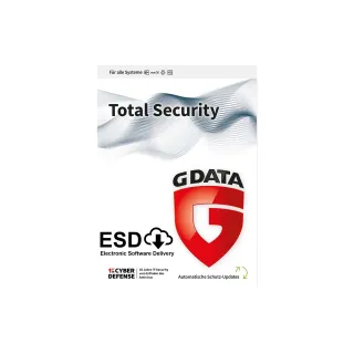 G DATA Total Security ESD, Version complète, 3 utilisateurs, 2 ans