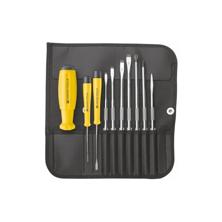 PB Swiss Tools Jeux de tournevis 8215 ESD 10 pièces