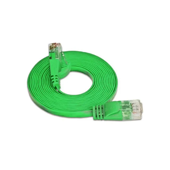 SLIM Câble patch slim RJ-45 - RJ-45, Cat 6, UTP, 3 m, Vert