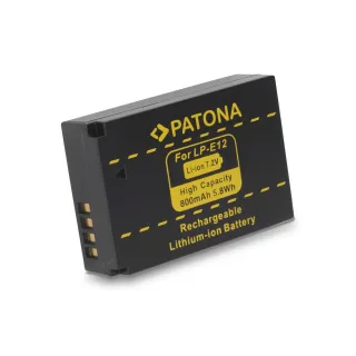 Patona Batterie pour Appareils photo numérique LP-E12