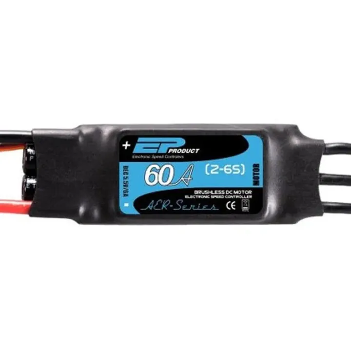 EP Régulateur Brushless Aer60-Aer-Series 60A, 2-6S, S-BEC