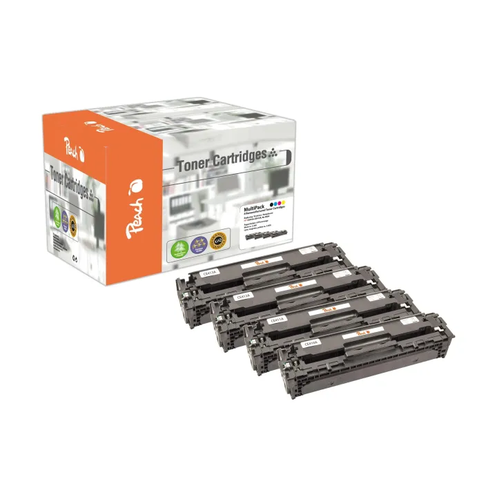 Peach Kits de toner HP Nr. 305A (CE41A) BK, C, M, Y