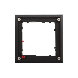 Mobotix Cadre de montage MX-OPT-FlatMount-EXT-BL Noir