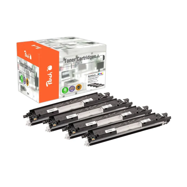 Peach Kits de toner HP Nr. 130A Series (CF35A) BK, C, M, Y