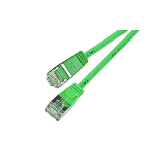 SLIM Câble patch slim RJ-45 - RJ-45, Cat 6, U-FTP, 3 m, Vert