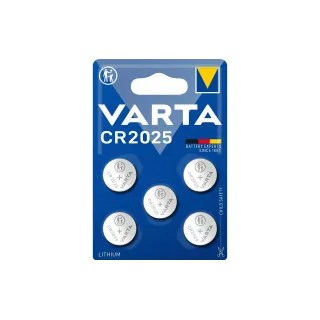 Varta Pile bouton CR2025 5 Pièce-s