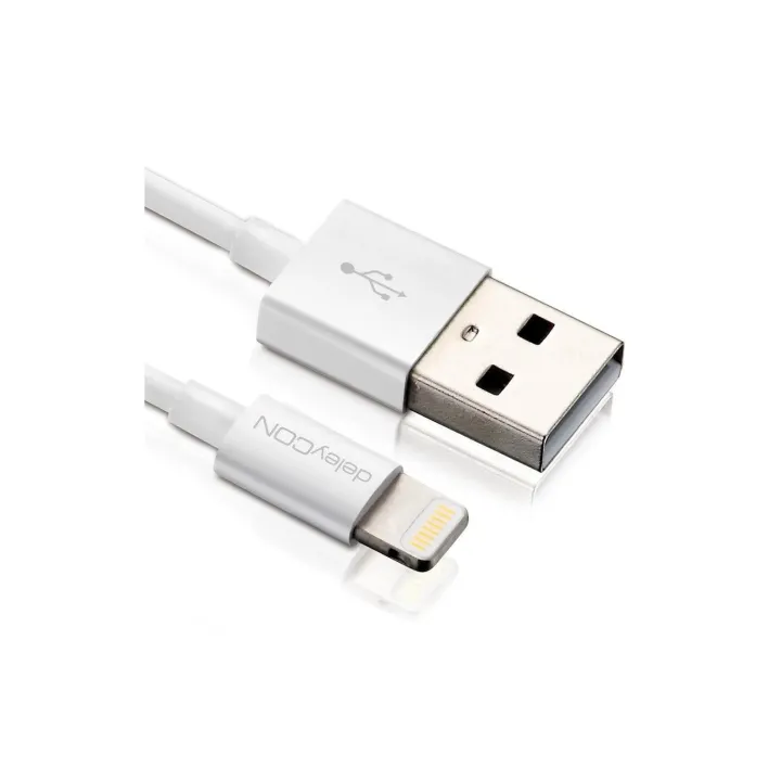deleyCON Câble USB 2.0  USB A - Lightning 0.5 m