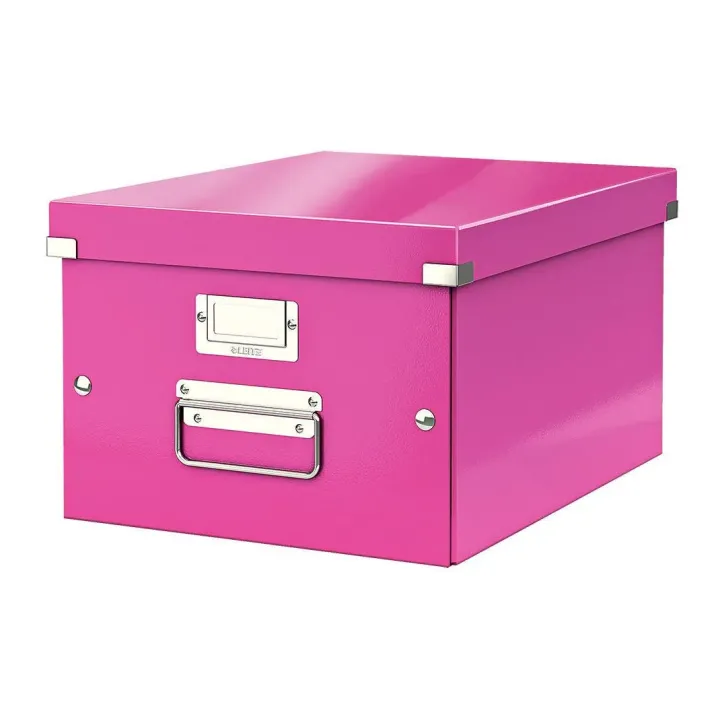 Leitz Boîte de rangement Click & Store A4 Rose