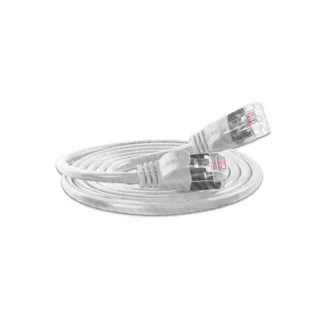 SLIM Câble patch slim RJ-45 - RJ-45, Cat 6, U-FTP, 7.5 m, Blanc