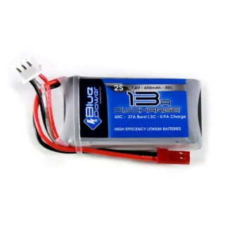 EP Batterie RC LiPo 450 mAh 7,4 V 30C BluePower