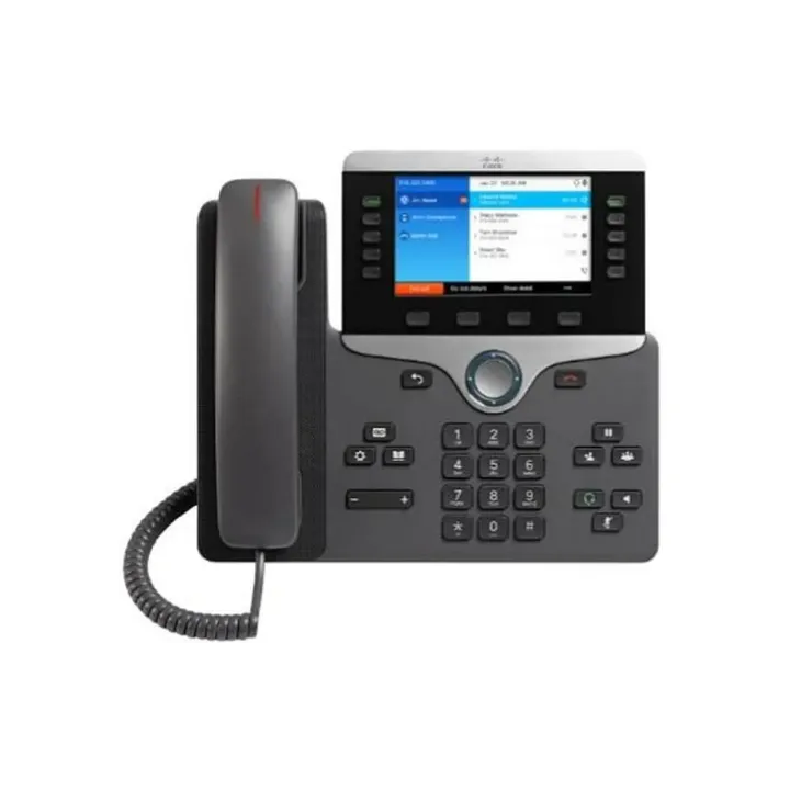 Cisco Téléphone de bureau 8851 Noir