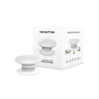 Fibaro Commande murale radio Z-Wave Button Blanc