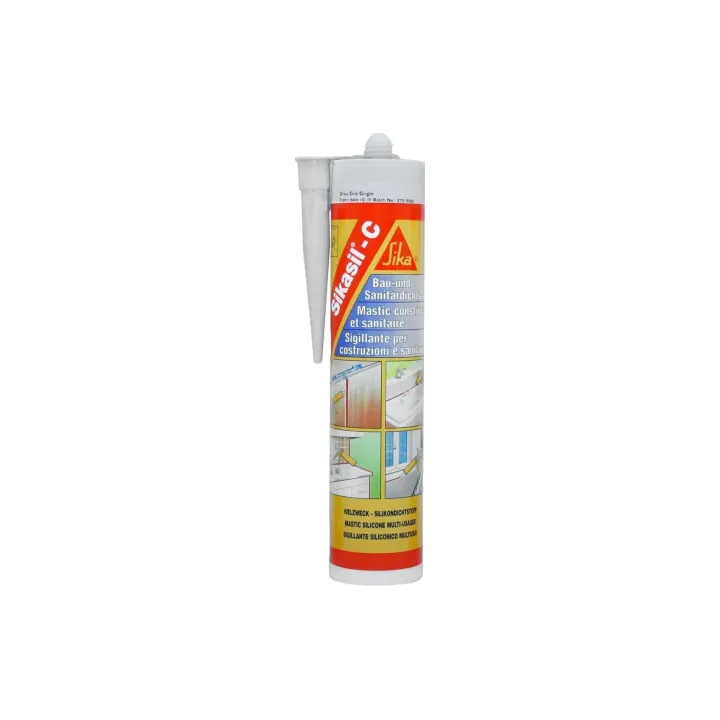 Sika Silicone Sikasil-C  300 ml, gris