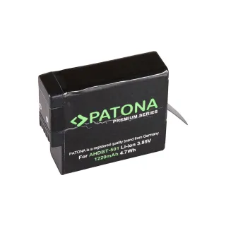 Patona Batterie pour caméra vidéo GoPro Hero 5-6