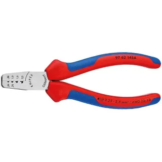 Knipex Pince à sertir 145 mm pour embouts de fils