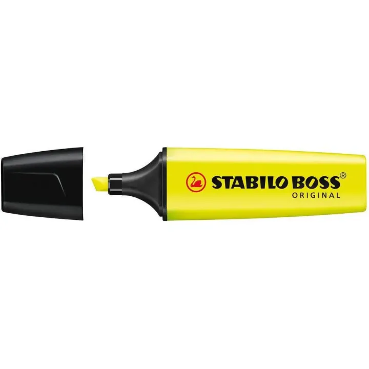 STABILO Surligneur Boss Original 10 pièces, jaune