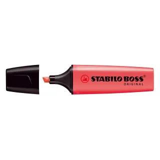 STABILO Surligneur Boss Original 10 pièces, rouge