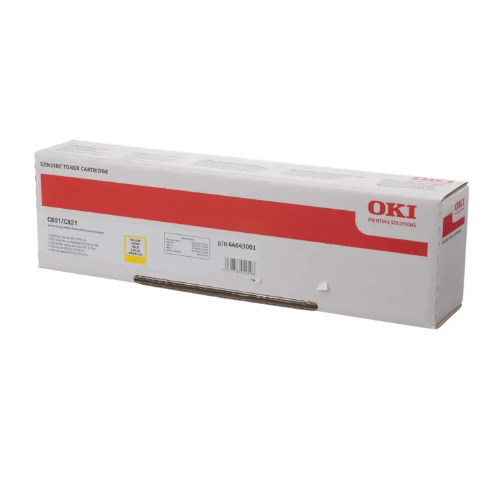 OKI Toner 44643001 Yellow