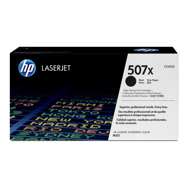 HP Toner Nr. 507X (CE400X) noir