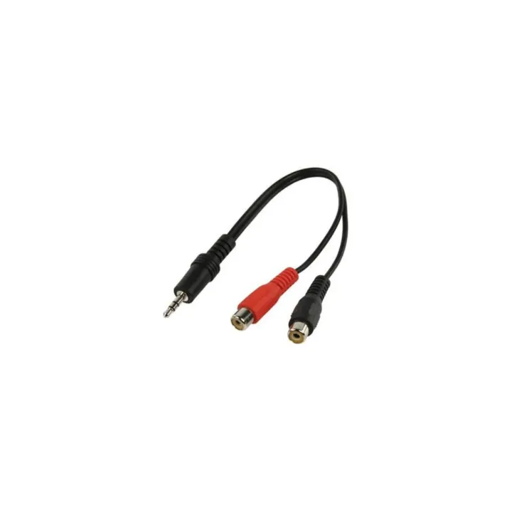 HDGear Adaptateur audio jack 3,5 mm, mâle - Cinch