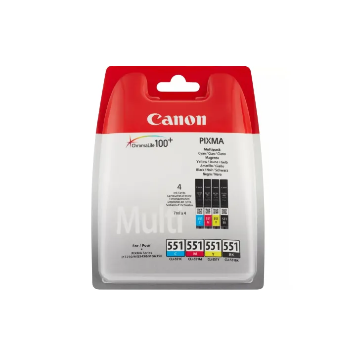 Canon Encre CLI-551 BK, C, M, Y