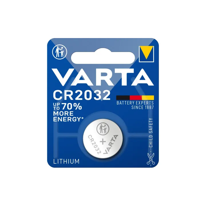 Varta Pile bouton CR2032 1 Pièce-s