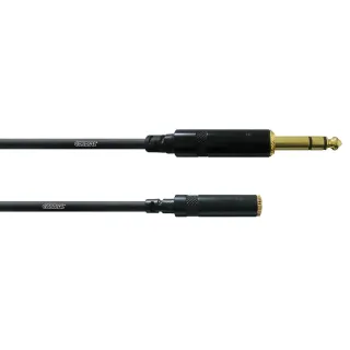 Cordial Câble audio jack 6.3 mm - jack 3.5 mm 0.15 m
