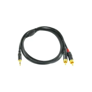 Cordial Câble audio CFY 6 WCC jack 3.5 mm - Cinch 6 m