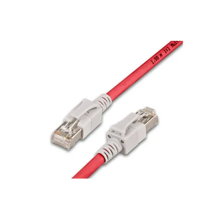 Wirewin Câble patch RJ-45 - RJ-45, Cat 6A, S-FTP, 1.5 m, Rouge