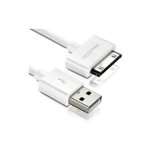 deleyCON Câble USB 2.0  USB A - Apple Dock 30-Pin 0.5 m