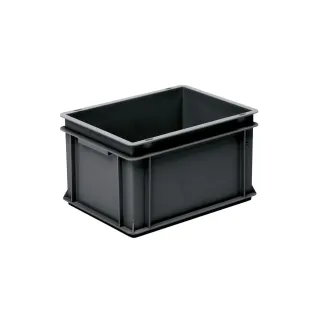 Utz Boîte empilable RAKO ESD 400 x 300 x 220 Noir