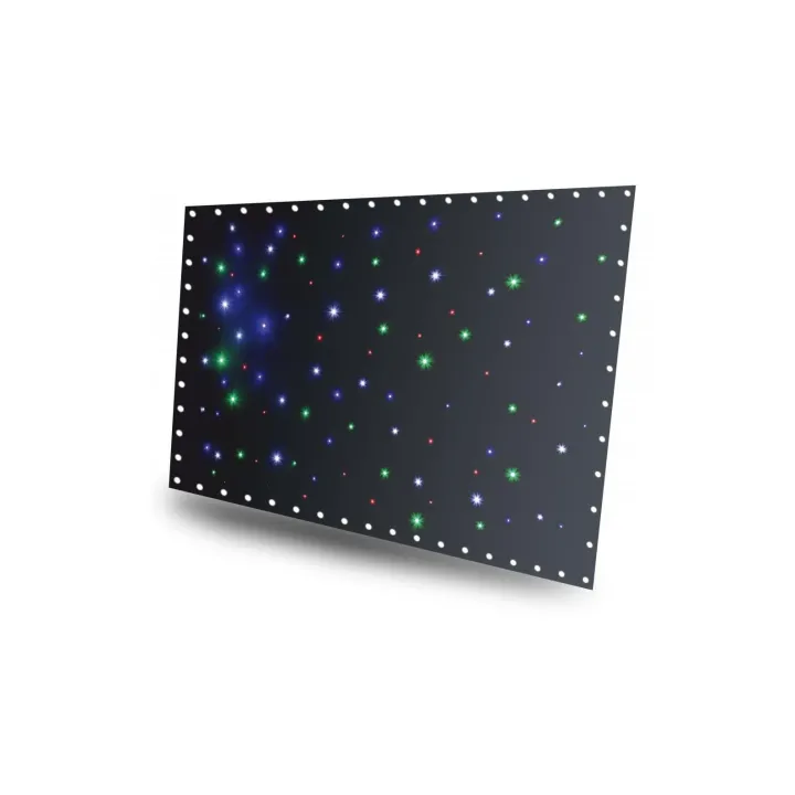 BeamZ Effet lumineux SparkleWall LED96 RGBW 3 x 2m