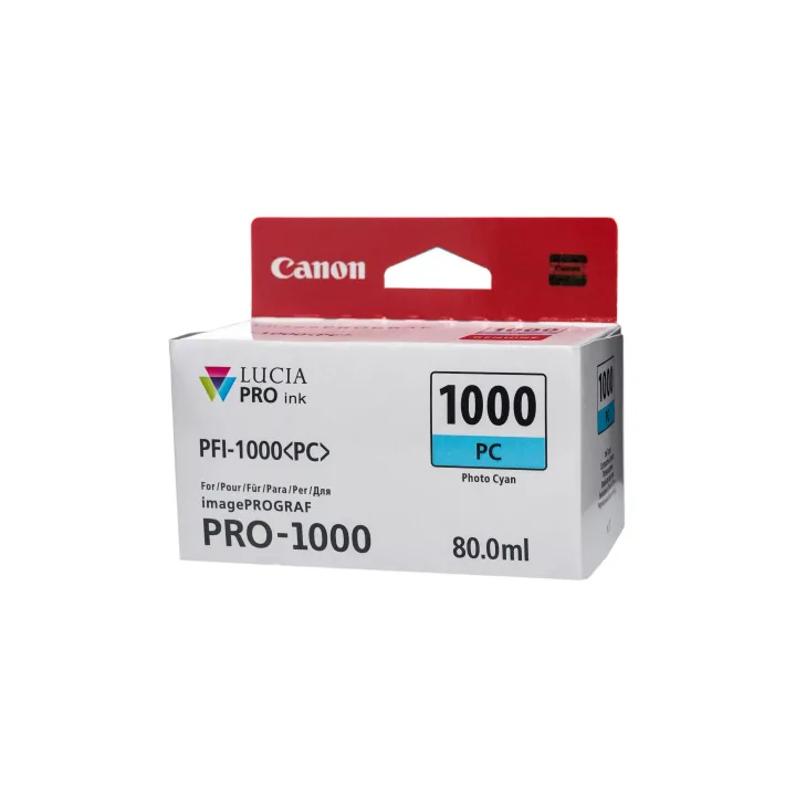 Canon Encre PFI-1000PC - 0550C001 Cyan