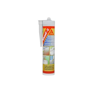 Sika Silicone Sikasil-C 300 ml, blanc