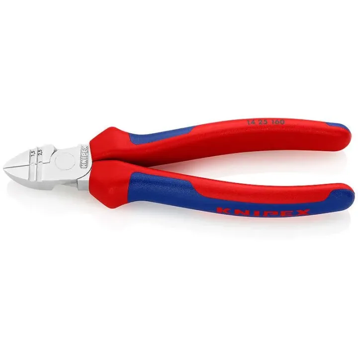 Knipex Pince coupante diagonale à dénuder chromé