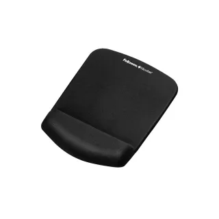 Fellowes Tapis de souris ergonomique PlushTouch Noir