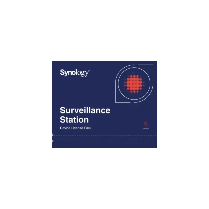 Synology Licence Surveillance 4 caméras supplémentaires