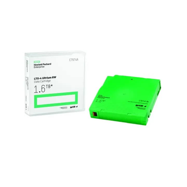 HPE Support de stockage LTO-4 C7974A 0.8 TB 1 Pièce-s