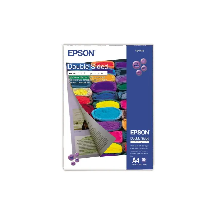 Epson Papier photo A4 178 g-m² 50 Pièce-s