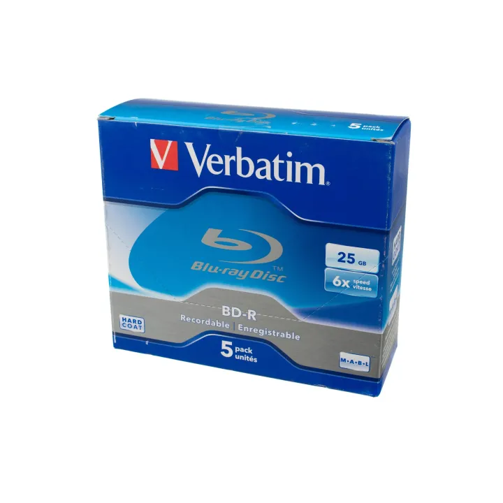 Verbatim BD-R 25 GB, boîte à bijoux (5 Pièce-s)