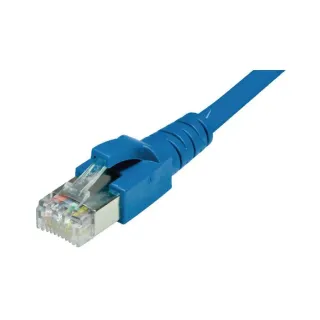 Dätwyler IT Infra Câble patch RJ-45 - RJ-45, Cat 6A, S-FTP, 0.5 m, Bleu