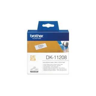 Brother Rouleau à étiquettes DK-11208 Thermo Direct 38 x 90 mm